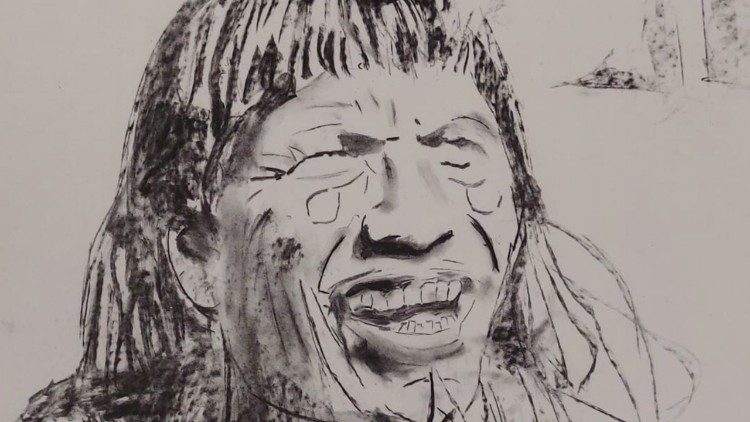 Indios ritratto da padre Ezechiele