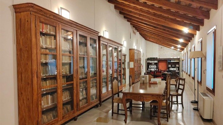 Gli ambienti della Fondazione Luigi Stefanini a Treviso 