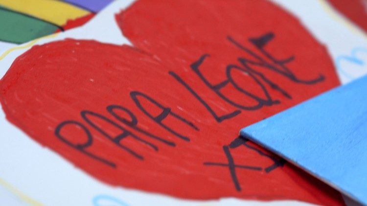 Dessin de l'Enfant Jésus de la Paix, 13 avril 2026.