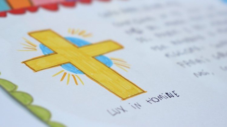 I disegni dei bambini per il Papa