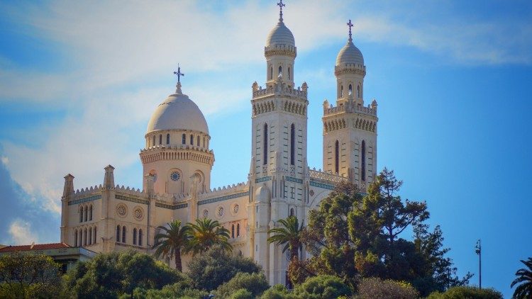 La basilica di sant'Agostino sulla collina di Annaba