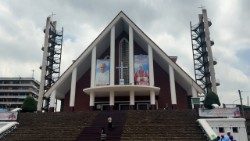 Cathédrale Notre-Dame-des-Victoires de Yaoundé au Cameroun.