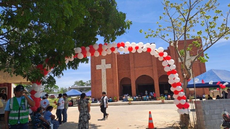 Fiesta de la Misericordia en el Santuario en Ocicala, El Salvador