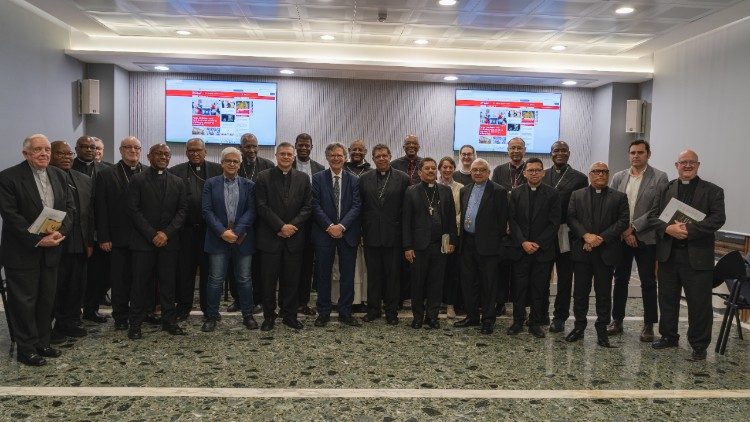 Visita ad limina de los obispos de Las Antillas, en sus encuentro con el Dicasterio para la Comunicación 