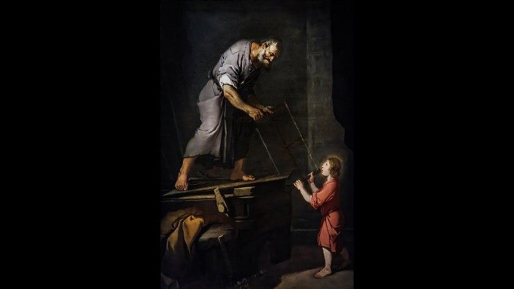  Giulio Carpioni, El ni&ntilde;o Jes&uacute;s el carpintero, siglo XVII, &oacute;leo sobre lienzo, Venecia, Pinacoteca Egidio Martini