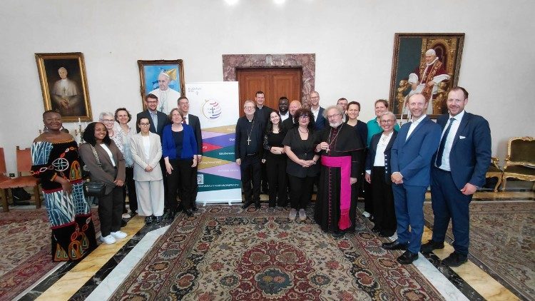 Die Delegation der Di&ouml;zesanstelle „Weltkirche & Dialog“ aus dem Erzbistum K&ouml;ln im Vatikan