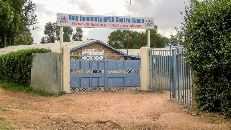 Ingresso all'Holy Innocents BPSS Centre Timau 