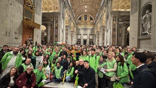 Jubileo, la &uacute;ltima peregrinaci&oacute;n de los voluntarios a la Puerta Santa
