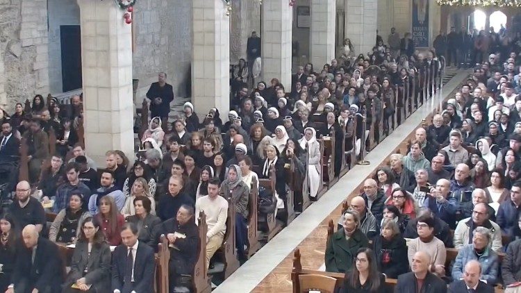C&eacute;l&eacute;bration de l'&Eacute;piphanie &agrave; Bethl&eacute;em