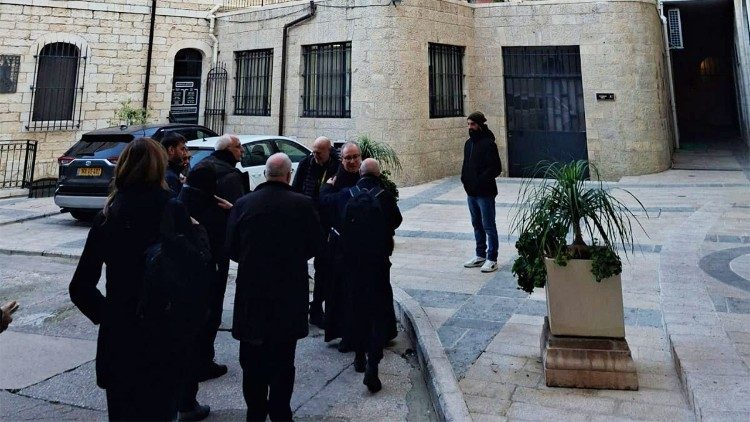 The Franciscan monastery of Saint Saviour in Jerusalem, headquarters of the Custody of the Holy Land