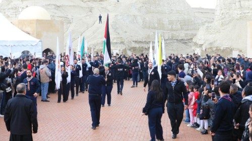 Dalle rive del Giordano la preghiera per la pace 