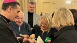 Spotkanie opłatkowe polskich przetwórców żywności w Pałacu Arcybiskupów Warszawskich (ks. Piotr Jarosiewicz)