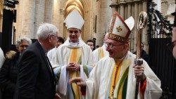 Le cardinal Pietro Parolin, Secrétaire d'État du Saint-Siège, dans la cathédrale de Bruxelles, le 11 janvier 2026. © Luca Marciano-Vicariat de Bruxelles.