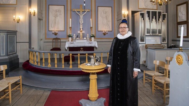 Die lutherische Bisch&ouml;fin Paneeraq Siegstad Munk von der Di&ouml;zese Gr&ouml;nland (Photo: The Church of Greenland/&Ouml;RK)
