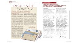 Страници от януарския брой на списание „Пиаца Сан Пиетро“