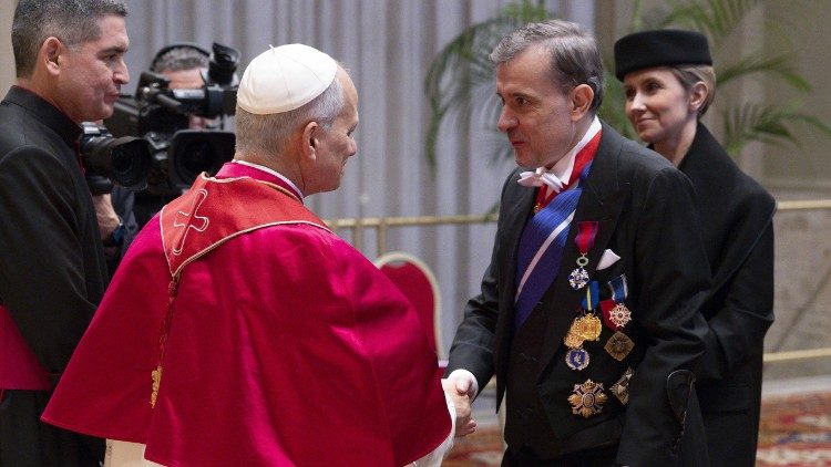 Leon al XIV-lea și ambasadorul George Bologan