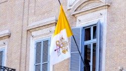 La bandera del Estado de la Ciudad del Vaticano