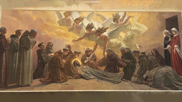 The passing of Saint Francis of Assisi, whose eighth centenary is being celebrated this year
