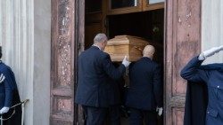 Bei der Totenmesse für den früheren vatikanischen Kammerdiener Angelo Gugel