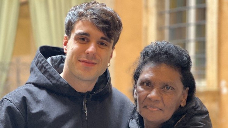 Sophia Monteiro Duarte e Lorenzo Franchini durante la 2° Giornata Nazionale del Rispetto