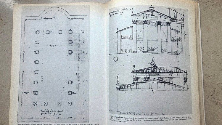 Ricostruzione della basilica di Fano secondo Giovanni Battista da Sangallo (1496-1548), 