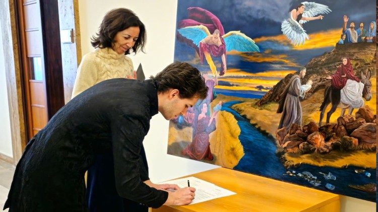 "La Famiglia esule", presentazione del dipinto di Alessandro Fantera