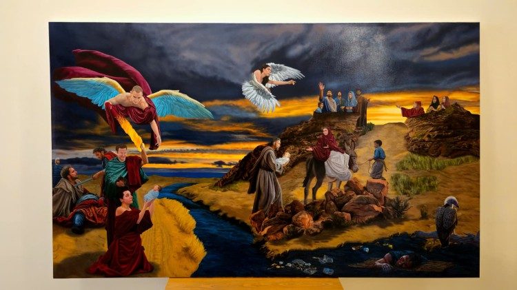 "La Famiglia esule", presentazione del dipinto di Alessandro Fantera