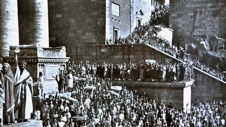 Fotogramma del Film Scipione l’Africano, di Carmine Gallone (1937).