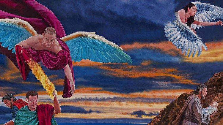 "La Famiglia esule", presentazione del dipinto di Alessandro Fantera