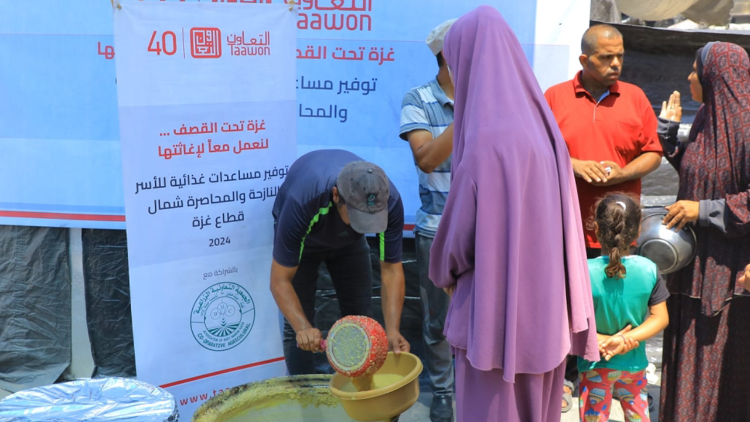 Taawon has implemented over 8,200 projects that support Palestinians, particularly young people.