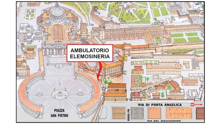 Vatikano ambulatorijos vargstantiems 