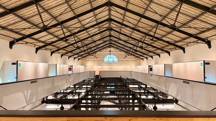 Il nuovo centro pubblico della fotografia di Roma, all'ex Mattatoio di Testaccio (foto dall'ufficio stampa del Comune di Roma)