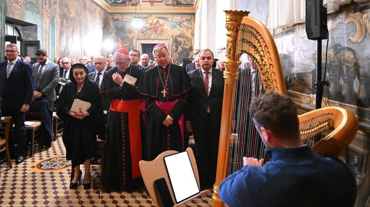 Il cardinale segretario di Stato vaticano, Pietro Parolin, in visita a Malta