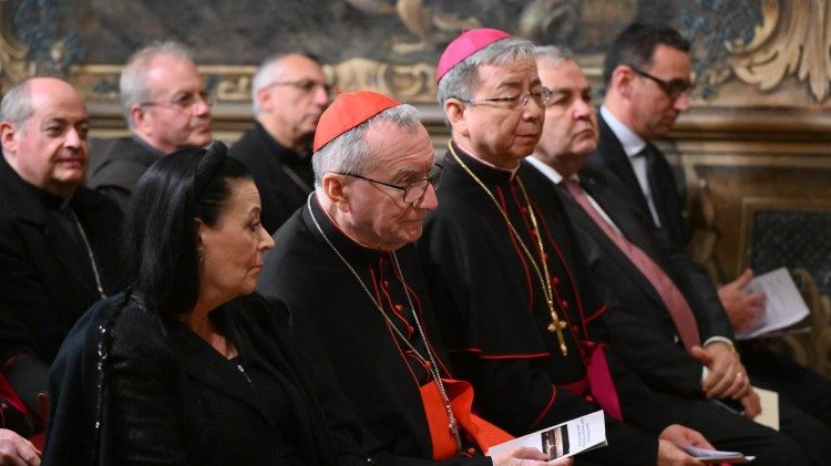 Il cardinale segretario di Stato vaticano, Pietro Parolin, in visita a Malta