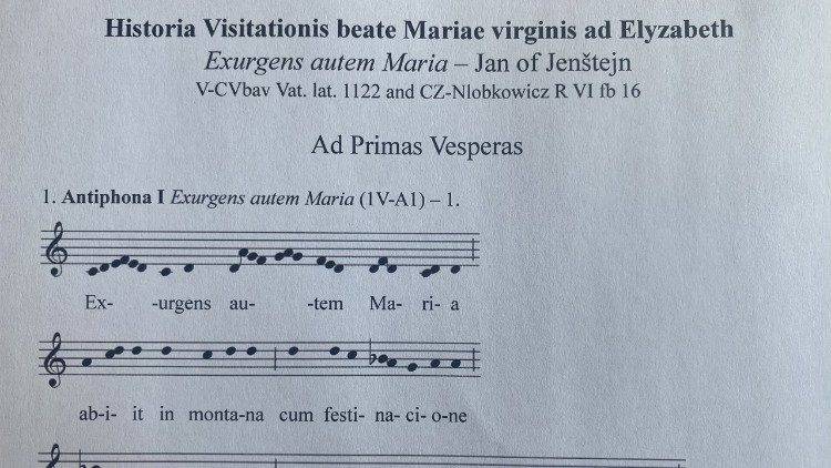 Novodob&yacute; přepis Jenštejnov&yacute;ch prvn&iacute;ch nešpor ke sv&aacute;tku Navšt&iacute;ven&iacute; Panny Marie