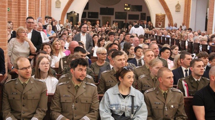 Obecni na uroczystości