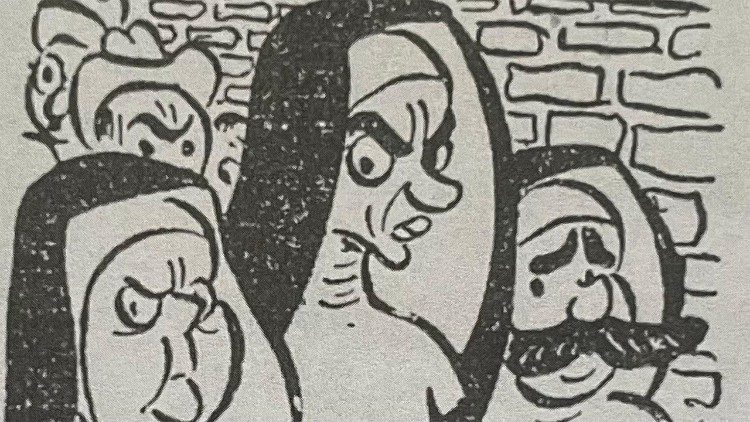 Una delle "Istantanee elettorali" pubblicate su "Cantachiaro" il 7 giugno 1946