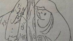 La vignetta di Amerigo Bartoli uscita su "Mercurio" (novembre-dicembre 1946)