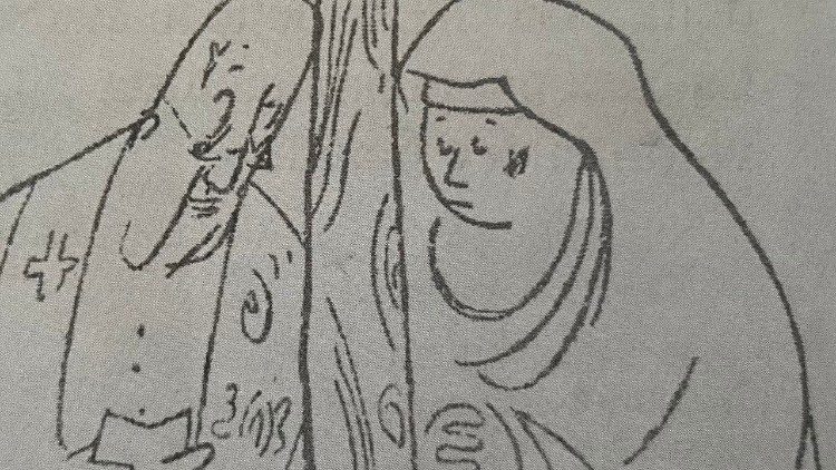 La vignetta di Amerigo Bartoli uscita su "Mercurio" (novembre-dicembre 1946)