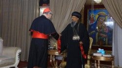 2026.06.04Kardinali Gugerotti alikutana na Patriaki wa Ethiopia  Abune Matias.