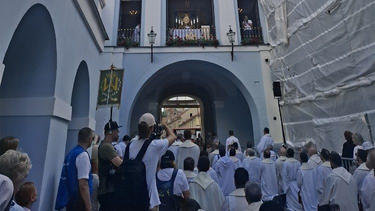Uroczystości w Ostrej Bramie