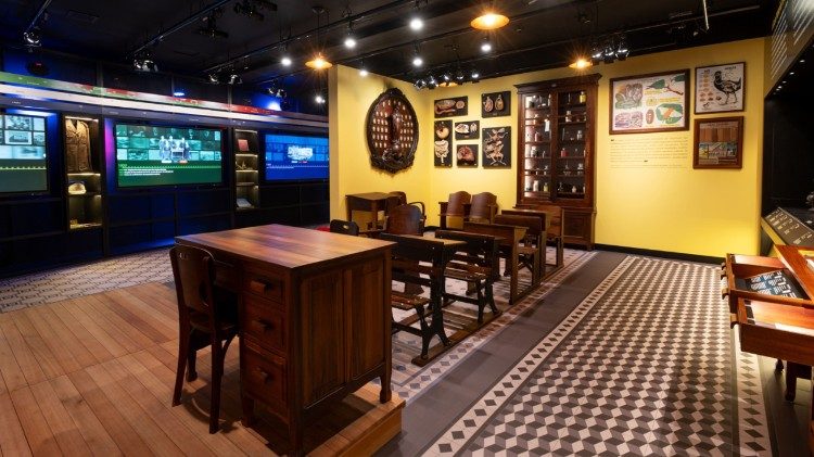 A exposi&ccedil;&atilde;o “Hist&oacute;ria da Educa&ccedil;&atilde;o Marista e do Ensino Congreganista” 