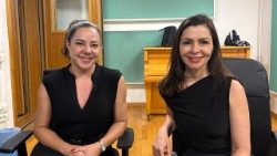 Millena Araújo - CEO da Editora Inteligência Educacionalescritora e Daniela Grelin - Diretora Executiva da No More Foundation no Brasil. 