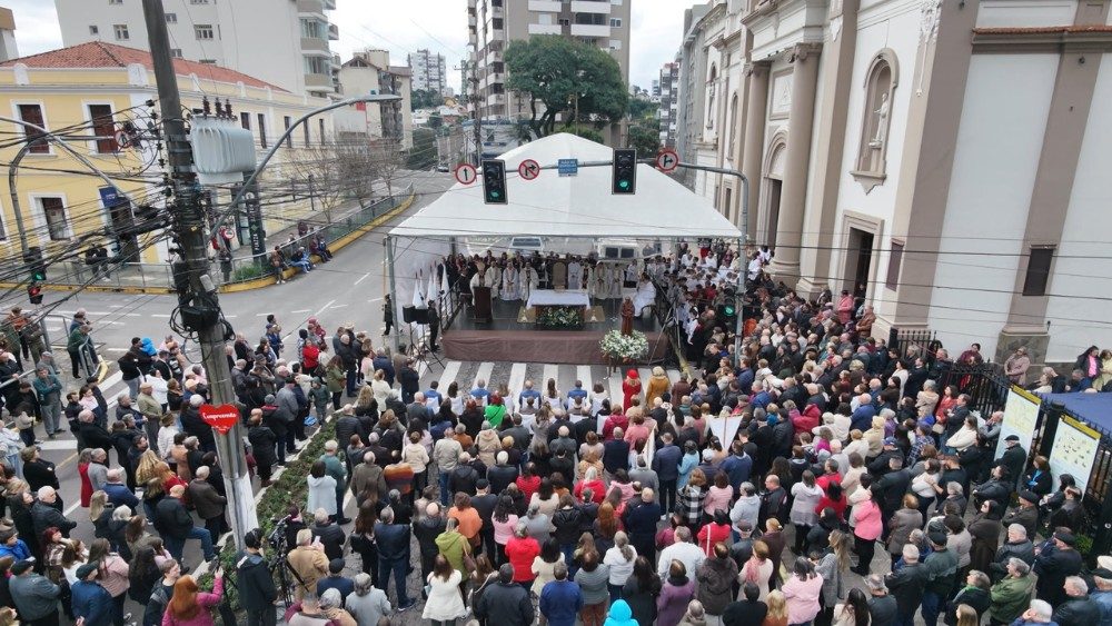 A 148ª Festa de Santo Antônio de Bento Gonçalves atraiu 10 mil fiéis. Foto: Maurício Deon
