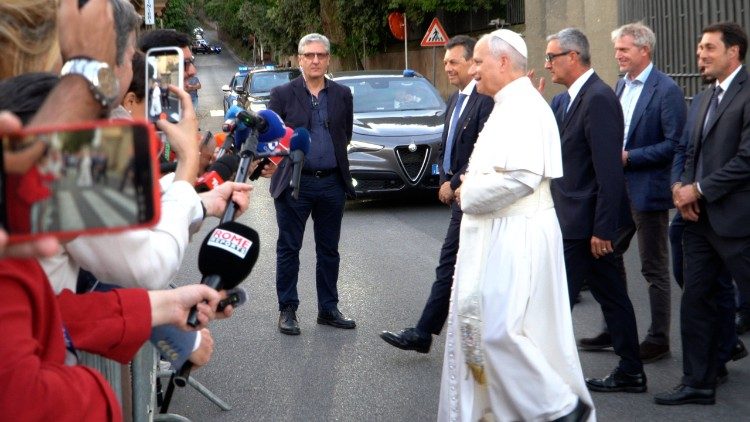 Papst Leo XIV. in Castel Gandolfo