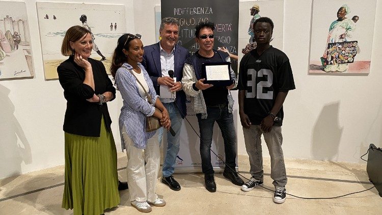 Il momento della premiazione