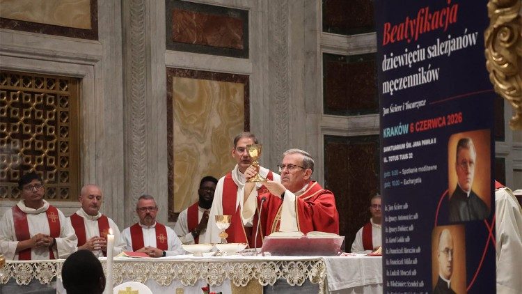 Uroczystej Mszy św. przewodniczył Generał Zgromadzenia Salezjan&oacute;w