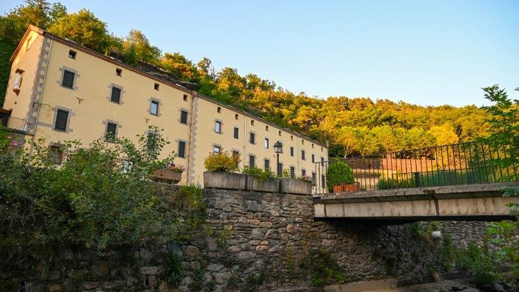 Em L'Hermitage, na França, a Casa Mãe do Instituto Marista, construída pelo próprio São Marcelino Champagnat