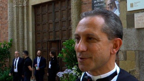 Augustiner-Provinzial w&uuml;rdigt Papstbesuch in Pavia: R&uuml;ckkehr zum Herzen