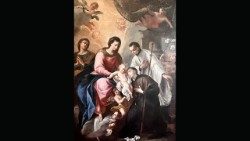 Najświętsza Maryja Panna, św. Stanisław Kostka i św. Alojzy Gonzaga, Kościół Nawiedzenia NMP w Trokach, XVIII w. 